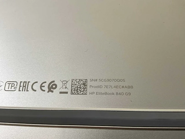 Hp elitebook 840 g9 14”, core(tm) i7 12th gen, 32 gb ram, 512 gb nvme laptop - afbeelding 7 van  7