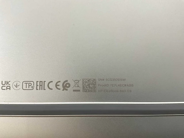 Hp elitebook 840 g9 14”, core(tm) i7 12th gen, 32 gb ram, 512 gb nvme laptop - afbeelding 7 van  7