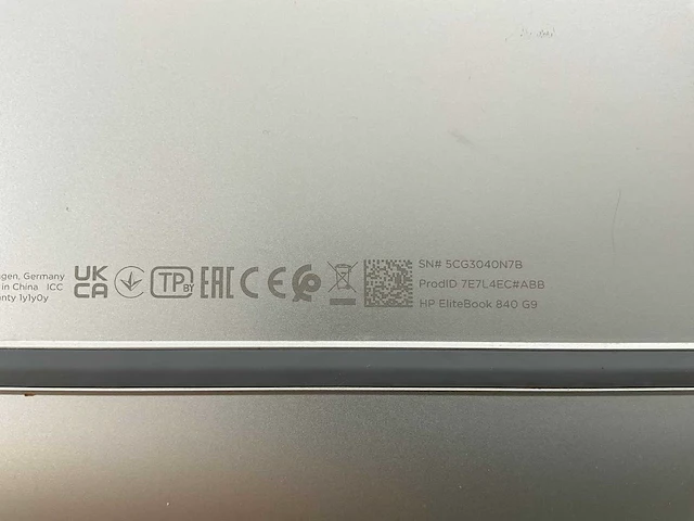 Hp elitebook 840 g9 14”, core(tm) i7 12th gen, 32 gb ram, 512 gb nvme laptop - afbeelding 7 van  7