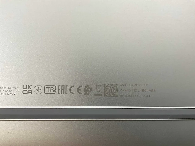 Hp elitebook 840 g9 14”, core(tm) i7 12th gen, 32 gb ram, 512 gb nvme laptop - afbeelding 7 van  8