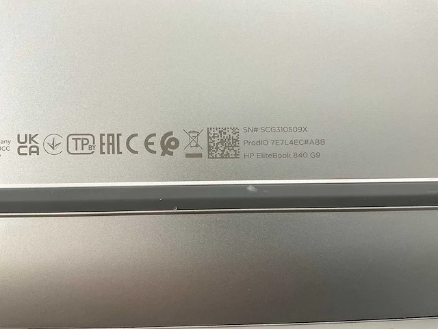 Hp elitebook 840 g9 14”, core(tm) i7 12th gen, 32 gb ram, 512 gb nvme laptop - afbeelding 7 van  8