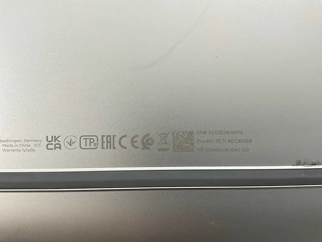 Hp elitebook 840 g9 14”, core(tm) i7 12th gen, 32 gb ram, 512 gb nvme laptop - afbeelding 7 van  7