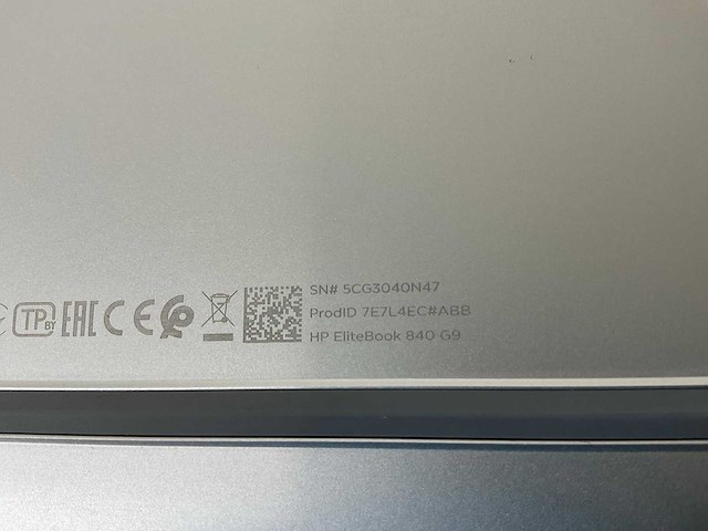 Hp elitebook 840 g9 14”, core(tm) i7 12th gen, 32 gb ram, 512 gb nvme laptop - afbeelding 7 van  7