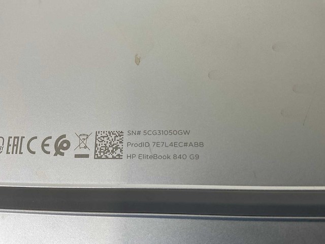 Hp elitebook 840 g9 14”, core(tm) i7 12th gen, 32 gb ram, 512 gb nvme laptop - afbeelding 7 van  7