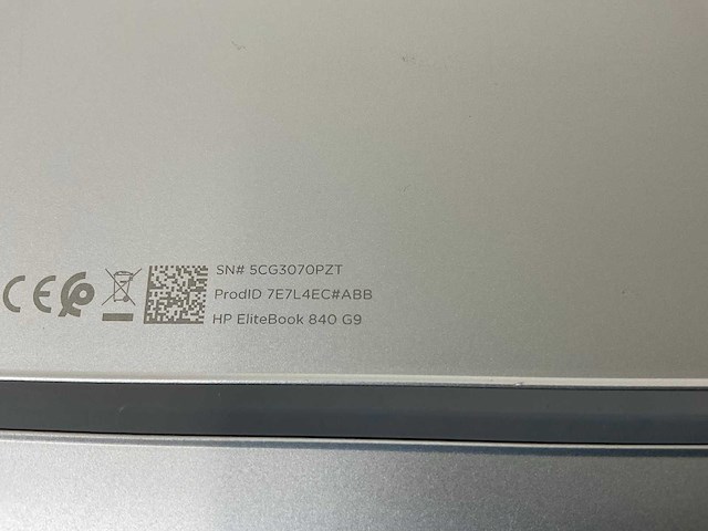 Hp elitebook 840 g9 14”, core(tm) i7 12th gen, 32 gb ram, 512 gb nvme laptop - afbeelding 7 van  7