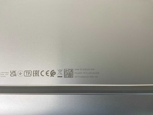 Hp elitebook 840 g9 14”, core(tm) i7 12th gen, 32 gb ram, 512 gb nvme laptop - afbeelding 7 van  7