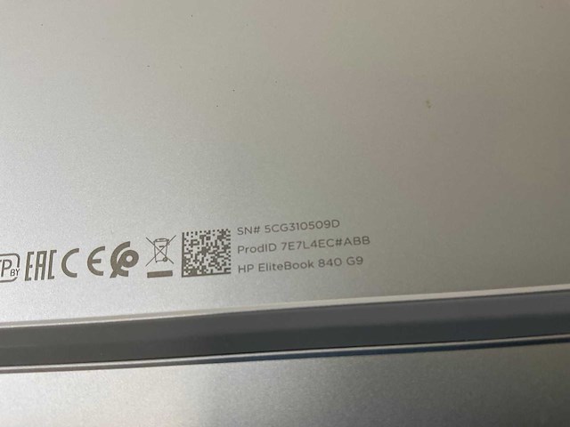 Hp elitebook 840 g9 14”, core(tm) i7 12th gen, 32 gb ram, 512 gb nvme laptop - afbeelding 7 van  7