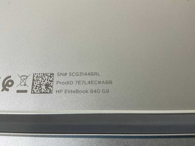 Hp elitebook 840 g9 14”, core(tm) i7 12th gen, 32 gb ram, 512 gb nvme laptop - afbeelding 7 van  7