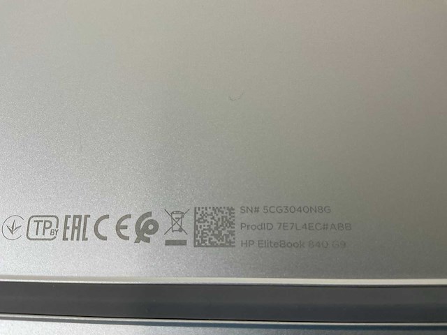 Hp elitebook 840 g9 14”, core(tm) i7 12th gen, 32 gb ram, 512 gb nvme laptop - afbeelding 7 van  7