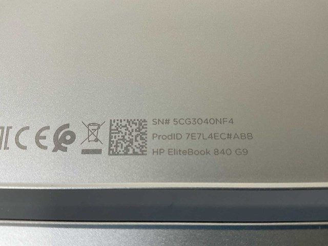 Hp elitebook 840 g9 14”, core(tm) i7 12th gen, 32 gb ram, 512 gb nvme laptop - afbeelding 7 van  7