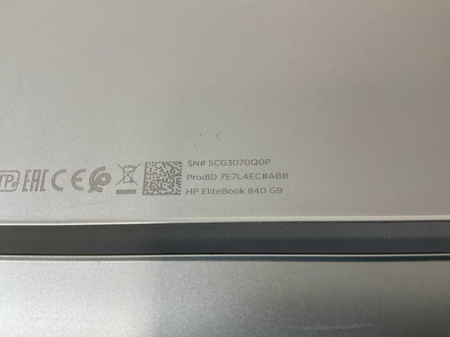 Hp elitebook 840 g9 14”, core(tm) i7 12th gen, 32 gb ram, 512 gb nvme laptop - afbeelding 7 van  8