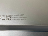 Hp elitebook 840 g9 14”, core(tm) i7 12th gen, 32 gb ram, 512 gb nvme laptop - afbeelding 7 van  7