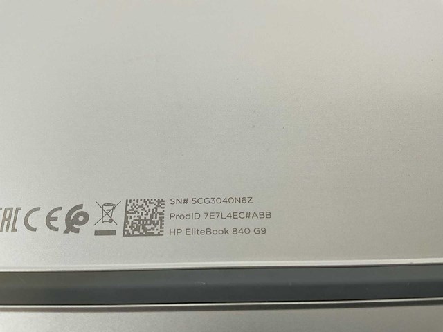 Hp elitebook 840 g9 14”, core(tm) i7 12th gen, 32 gb ram, 512 gb nvme laptop - afbeelding 7 van  7
