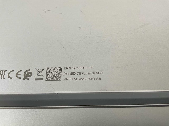 Hp elitebook 840 g9 14”, core(tm) i7 12th gen, 32 gb ram, 512 gb nvme laptop - afbeelding 7 van  9