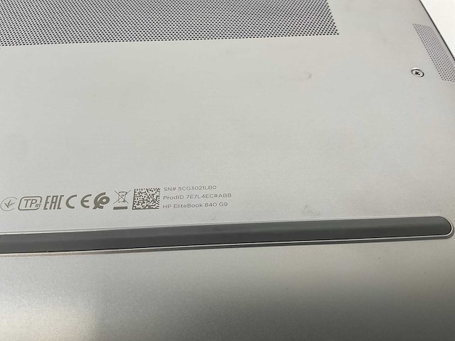 Hp elitebook 840 g9 14”, core(tm) i7 12th gen, 32 gb ram, 512 gb nvme laptop - afbeelding 7 van  7