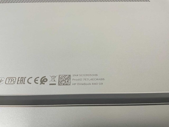 Hp elitebook 840 g9 14”, core(tm) i7 12th gen, 32 gb ram, 512 gb nvme laptop - afbeelding 7 van  7