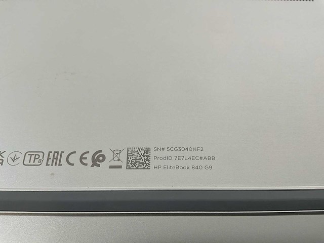 Hp elitebook 840 g9 14”, core(tm) i7 12th gen, 32 gb ram, 512 gb nvme laptop - afbeelding 7 van  7