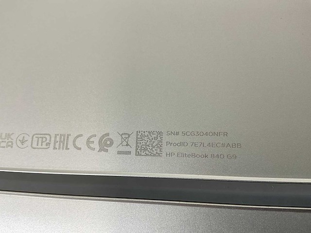 Hp elitebook 840 g9 14”, core(tm) i7 12th gen, 32 gb ram, 512 gb nvme laptop - afbeelding 7 van  7