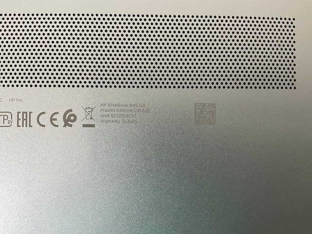 Hp elitebook 845 g8 14”, amd ryzen 3 pro 5450u, 16 gb ram, 256 gb nvme laptops (2x) - afbeelding 8 van  16