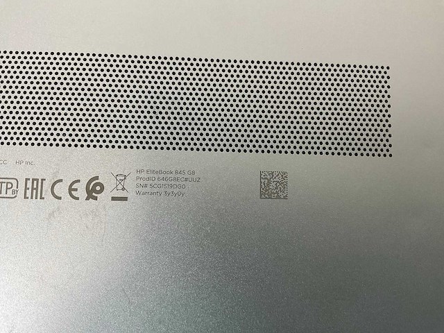 Hp elitebook 845 g8 14”, amd ryzen 3 pro 5450u, 16 gb ram, 256 gb nvme laptops (2x) - afbeelding 8 van  16