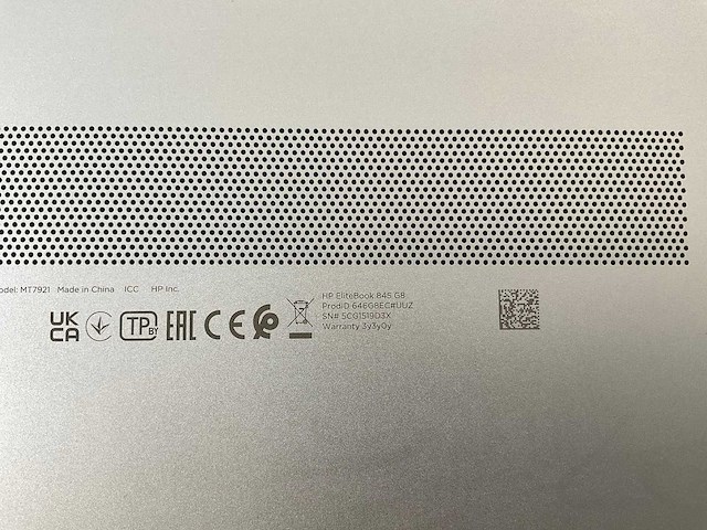 Hp elitebook 845 g8 14”, amd ryzen 3 pro 5450u, 16 gb ram, 256 gb nvme laptops (2x) - afbeelding 14 van  15