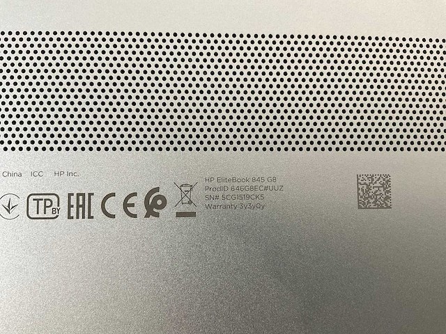 Hp elitebook 845 g8 14”, amd ryzen 3 pro 5450u, 16 gb ram, 256 gb nvme laptops (2x) - afbeelding 14 van  15
