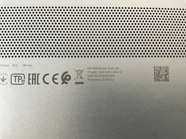 Hp elitebook 845 g8 14”, amd ryzen 3 pro 5450u, 16 gb ram, 256 gb nvme laptops (2x) - afbeelding 14 van  15
