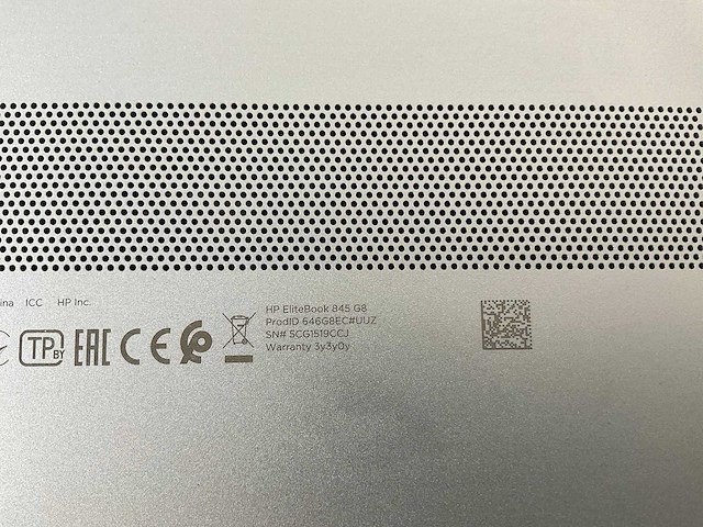 Hp elitebook 845 g8 14”, amd ryzen 3 pro 5450u, 16 gb ram, 256 gb nvme laptops (2x) - afbeelding 7 van  15