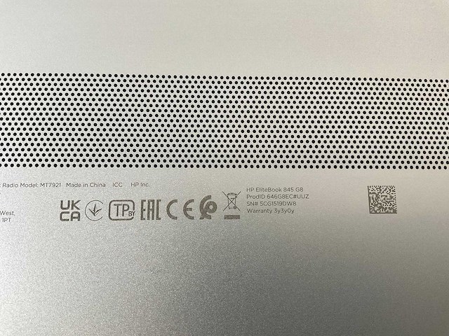 Hp elitebook 845 g8 14”, amd ryzen 3 pro 5450u, 16 gb ram, 256 gb nvme laptops (2x) - afbeelding 14 van  15