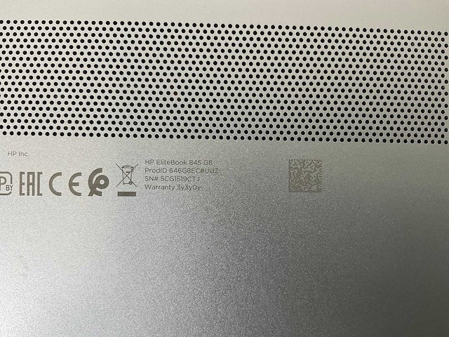 Hp elitebook 845 g8 14”, amd ryzen 3 pro 5450u, 16 gb ram, 256 gb nvme laptops - afbeelding 7 van  7
