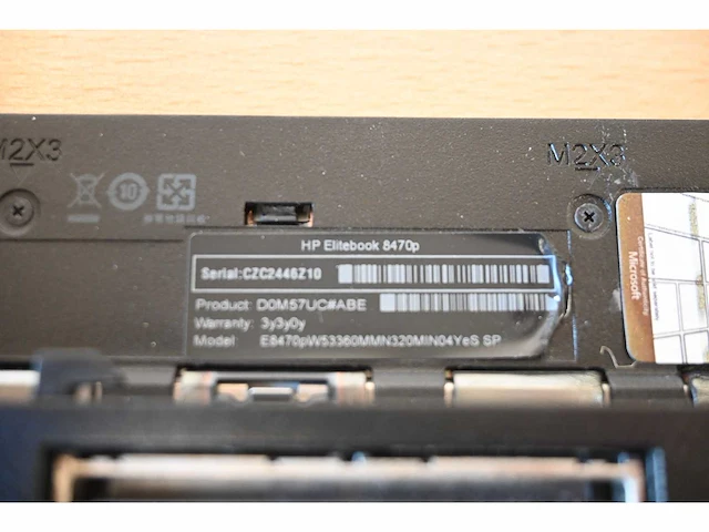 Hp elitebook 8470p intel core i5 vpro laptop - afbeelding 4 van  4