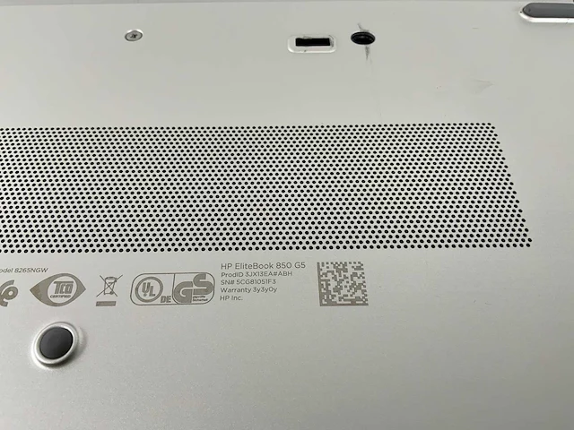 Hp elitebook 850 g5 15.5", core(tm) i5 8th gen, 8 gb ram, 256 gb nvme laptops (2x) - afbeelding 8 van  16