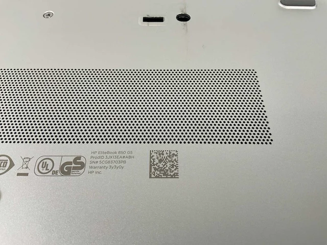Hp elitebook 850 g5 15.5", core(tm) i5 8th gen, 8 gb ram, 256 gb nvme laptops (2x) - afbeelding 16 van  16