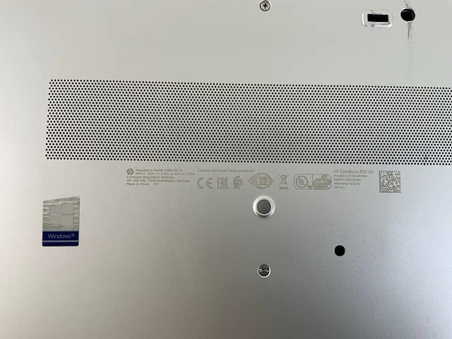 Hp elitebook 850 g5 15.5", core(tm) i5 8th gen, 8 gb ram, 256 gb nvme laptops (2x) - afbeelding 16 van  16