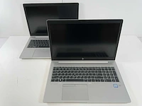 Hp elitebook 850 g6 15.5", core(tm) i5 8th gen, 8 gb ram, 256 gb nvme laptops (2x) - afbeelding 1 van  16