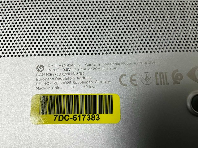 Hp elitebook 850 g6 i5-8265u laptop - afbeelding 4 van  4