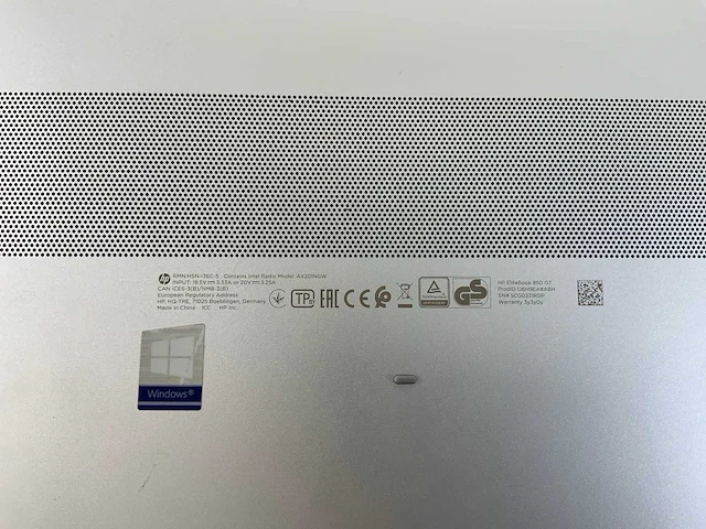 Hp elitebook 850 g7 15.5", core(tm) i5 10th gen, 16 gb ram, 256 gb nvme laptop - afbeelding 7 van  7