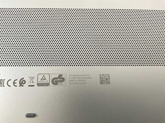 Hp elitebook 850 g7 15,5”, core(tm) i7 10th gen, 16 gb ram, 512 gb nvme laptop - afbeelding 7 van  7