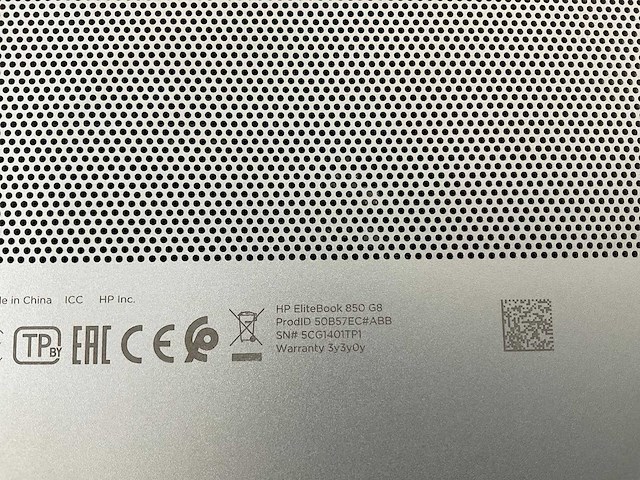 Hp elitebook 850 g8 15,5”, core(tm) i7 11th gen, 16 gb ram, 512 gb nvme laptop - afbeelding 7 van  7