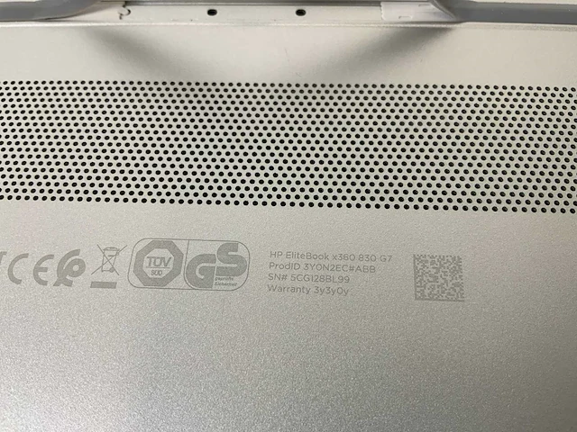 Hp elitebook x360 830 g7, core(tm) i7 10th gen, 16 gb ram, 512 gb nvme laptop - afbeelding 7 van  7