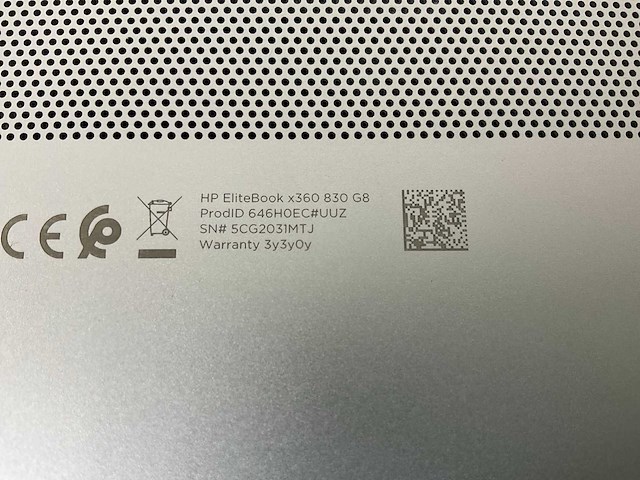 Hp elitebook x360 830 g8 13”, core(tm) i5 11th gen, 16 gb ram, 512 gb nvme touchscreen laptop - afbeelding 7 van  7