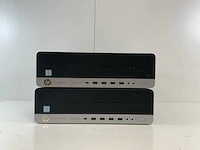 Hp elitedesk 800 g5 sff, core(tm) i5 9th gen, 16 gb ram, 128 gb nvme desktops (2x) - afbeelding 1 van  5