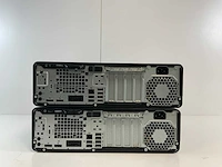 Hp elitedesk 800 g5 sff, core(tm) i5 9th gen, 16 gb ram, 128 gb nvme desktops (2x) - afbeelding 3 van  5