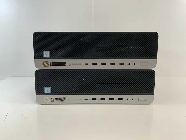 Hp elitedesk 800 g5 sff, core(tm) i5 9th gen, 16 gb ram, 128 gb nvme desktops (2x) - afbeelding 1 van  5