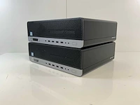 Hp elitedesk 800 g5 sff, core(tm) i5 9th gen, 16 gb ram, 128 gb nvme desktops (2x) - afbeelding 2 van  5