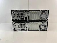 Hp elitedesk 800 g5 sff, core(tm) i5 9th gen, 16 gb ram, 128 gb nvme desktops (2x) - afbeelding 4 van  5