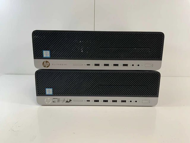 Hp elitedesk 800 g5 sff, core(tm) i5 9th gen, 16 gb ram, 128 gb nvme desktops (2x) - afbeelding 1 van  5
