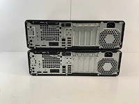 Hp elitedesk 800 g5 sff, core(tm) i5 9th gen, 16 gb ram, 128 gb nvme desktops (2x) - afbeelding 4 van  5