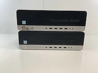 Hp elitedesk 800 g5 sff, core(tm) i5 9th gen, 16 gb ram, 128 gb nvme desktops (2x) - afbeelding 1 van  5