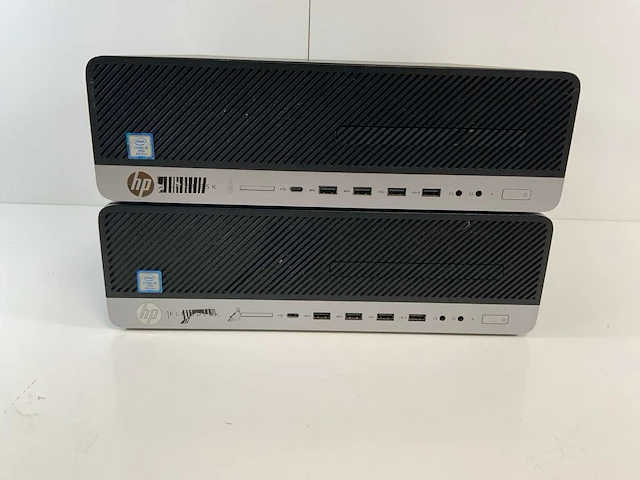 Hp elitedesk 800 g5 sff, core(tm) i5 9th gen, 16 gb ram, 128 gb nvme desktops (2x) - afbeelding 1 van  5